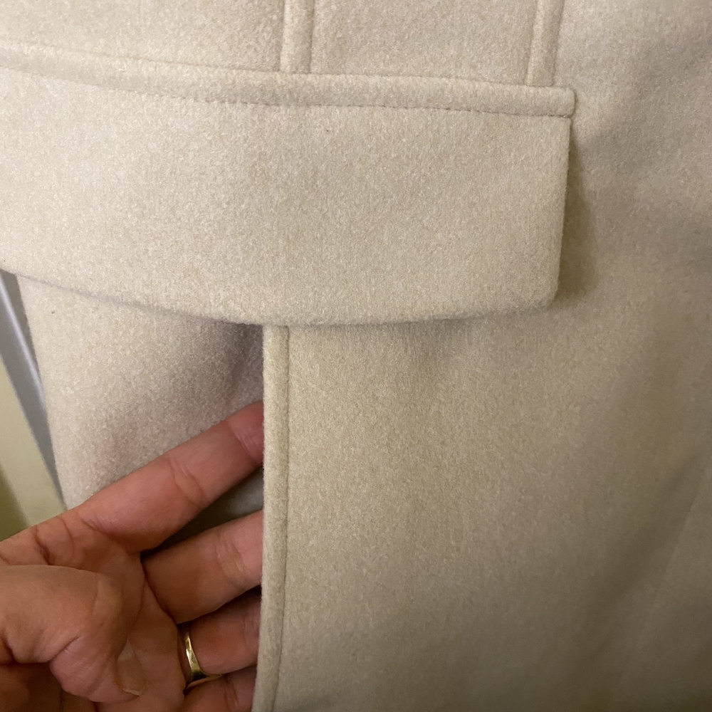 Vince Camuto Women's Faux Wool Jacket In Oatmeal - Picture 5 of 9